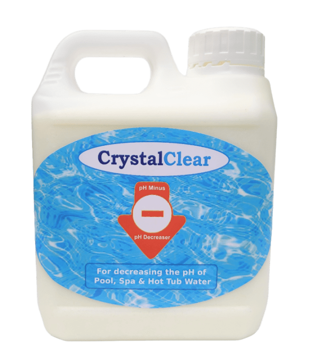 pH minus granules for reducing pH water levels in 1kg plastic jerry can