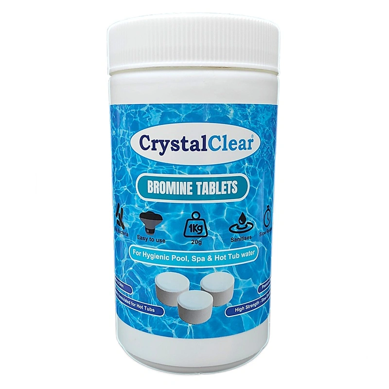 1kg tub of bromine tablets