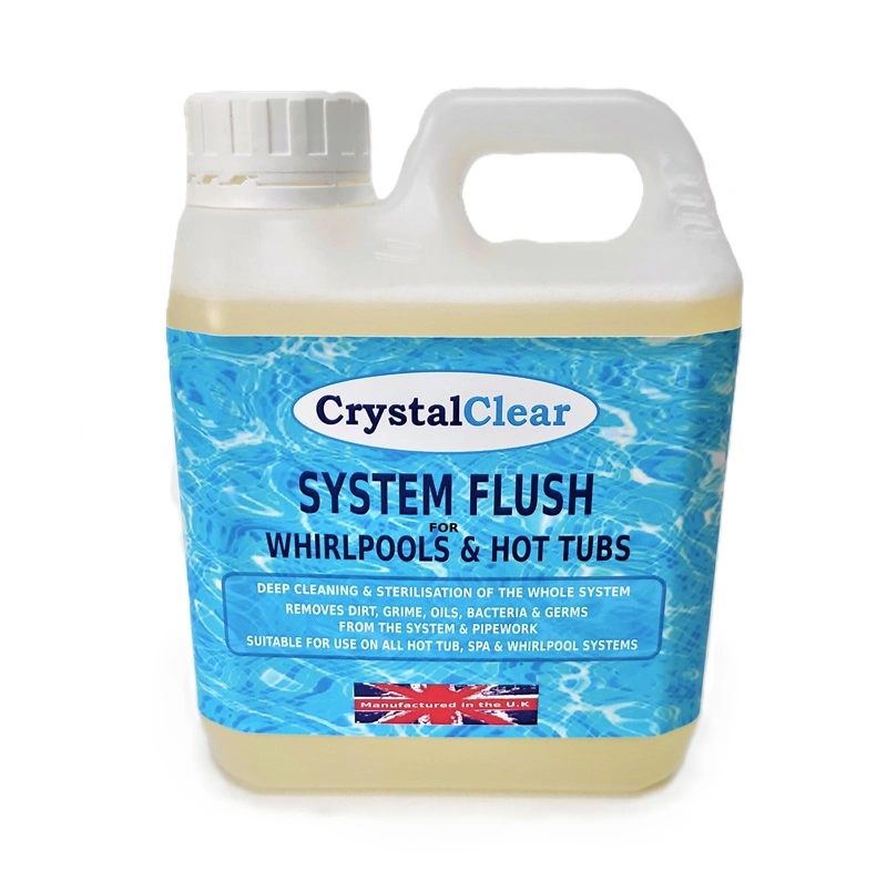 CrystalClear Hot Tub System Flush