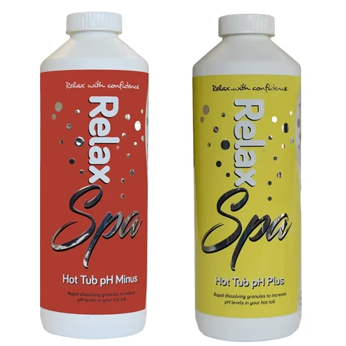 Relax Spa pH minus and Relax Spa pH plus 1kg