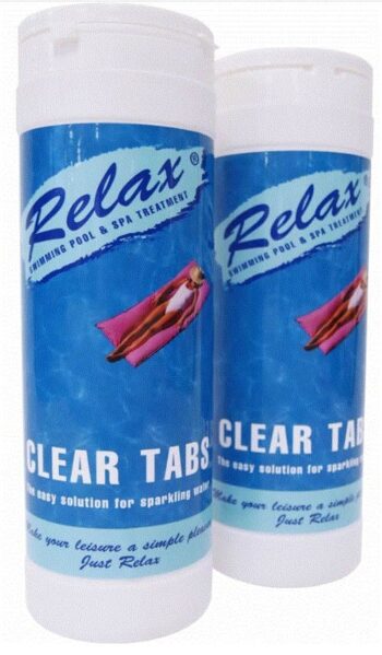 Relax Clear Tabs 2x 800g