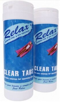 Relax Clear Tabs x2 800g
